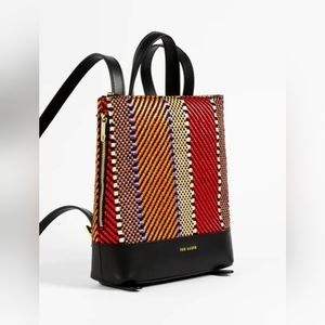 Ted Baker Tallis Woven Zip Backpack NWT